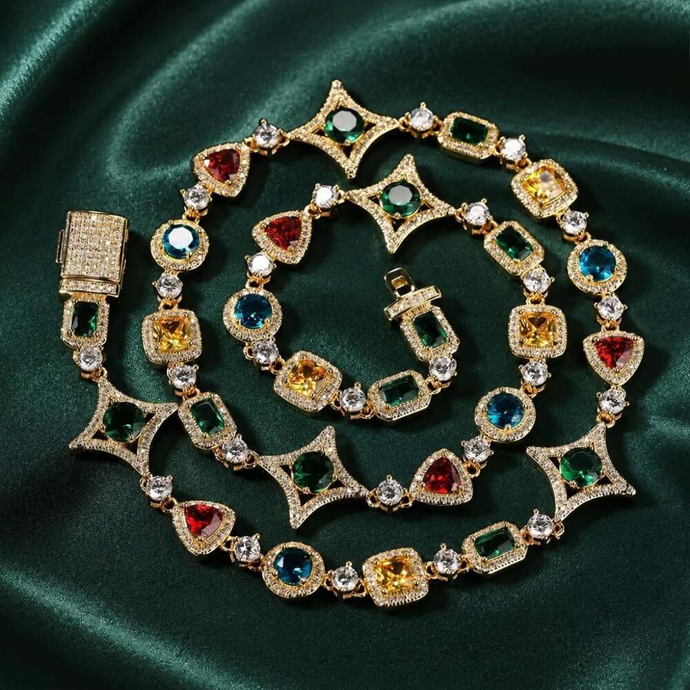 Multi-Colored gold Necklace – 20”